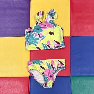 2-3T Floral Kids Swim Set